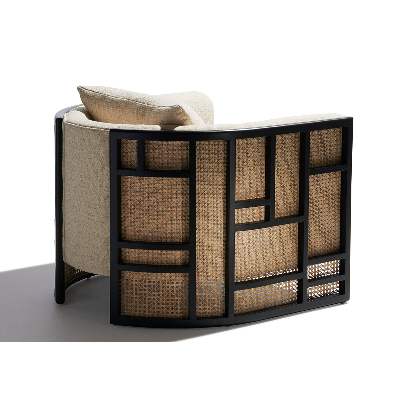 Kitsune Cane Lounge Chair