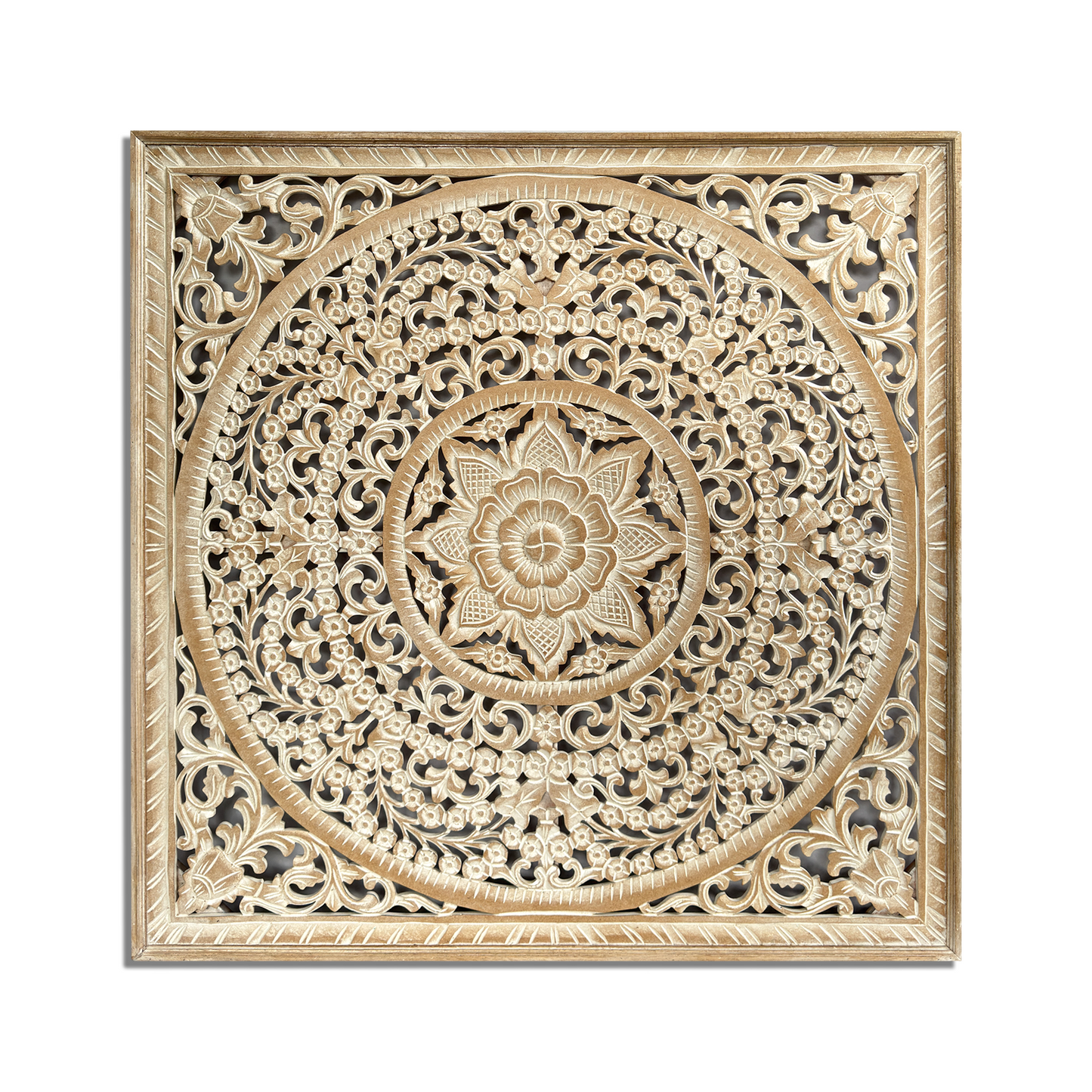 Decorative Panel "Peony" - Antic Wash