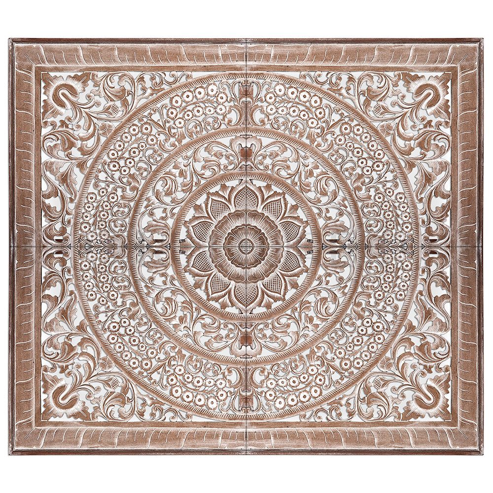 bed headboard berawa antic wash bali design hand carved hand made home decorative house furniture wood material