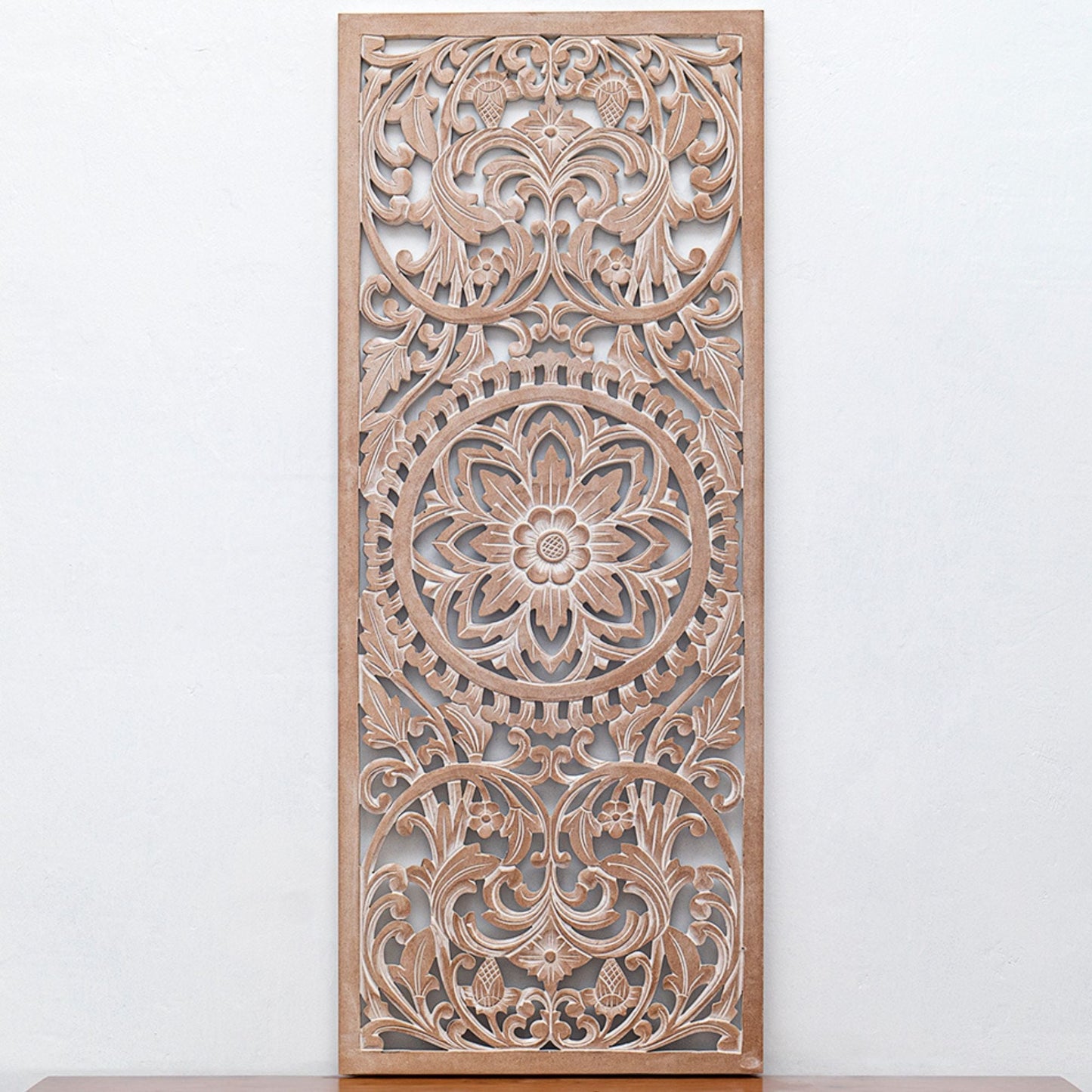 CUSTOM Decorative Panel "Amara" - Antic wash - 120 x 80 cm