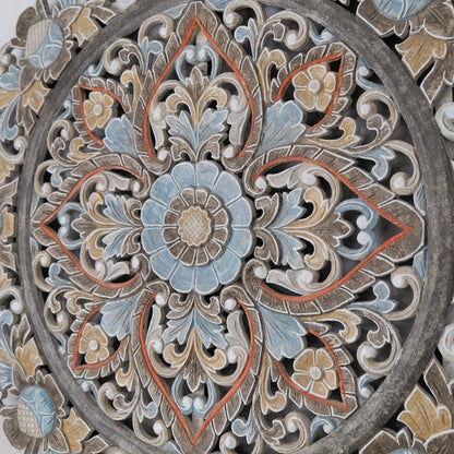 Carved Mandala Decorative Panel "Ayunina"