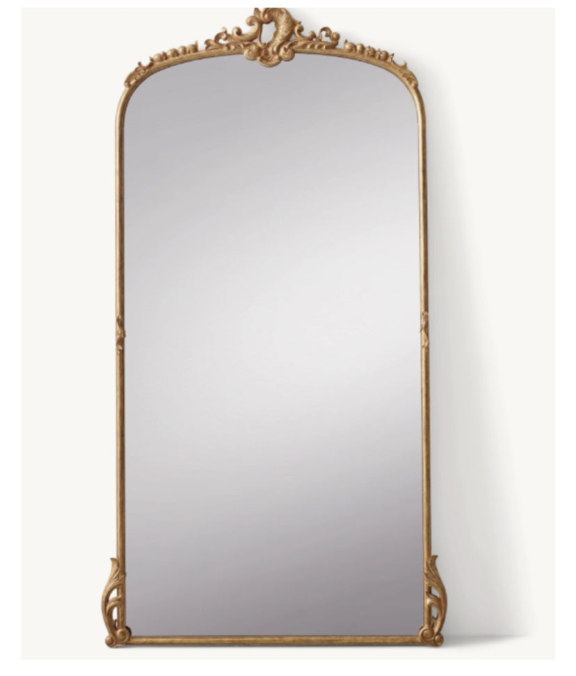 Custom Mirror 'Cristina' - Antic Wash - 200 x 80cm