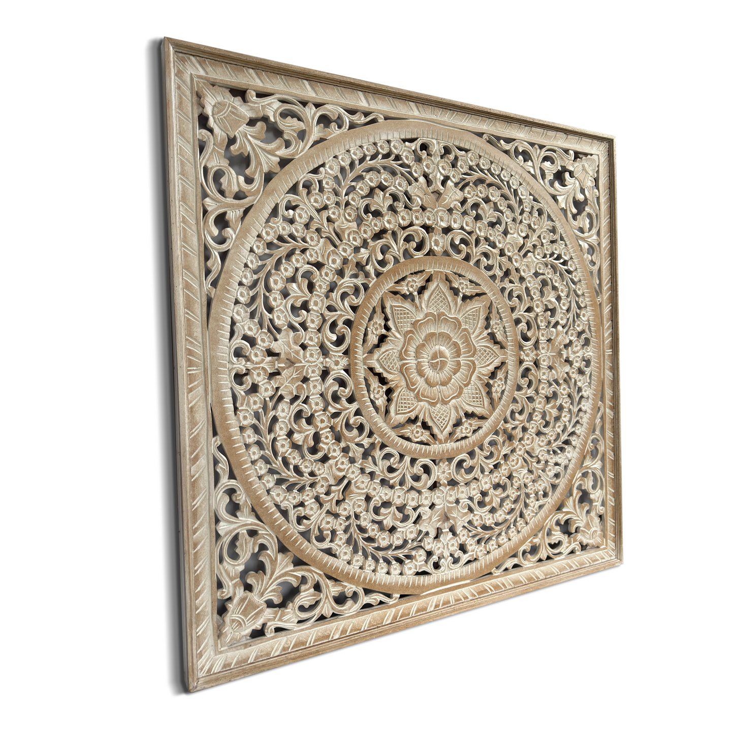 Decorative Panel "Peony" - Antic Wash