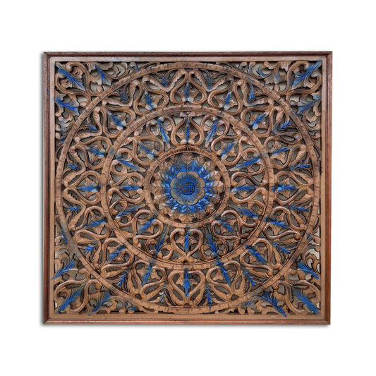 Large Decorative Panel "Tropis" 40 x 40 inches