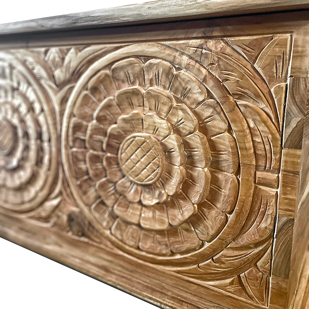 carved wood trunk sarah natural wash bali design hand carved hand made decorative house furniture wood material decorative wall panels decorative wood panels decorative panel board