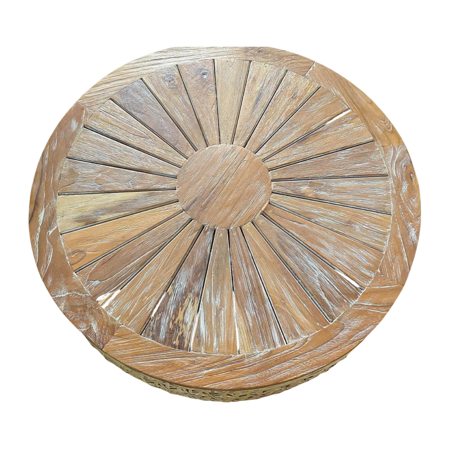 rattan and wooden round coffee table natural wash bali design hand carved hand made decorative house furniture wood material decorative wall panels decorative wood panels decorative panel board