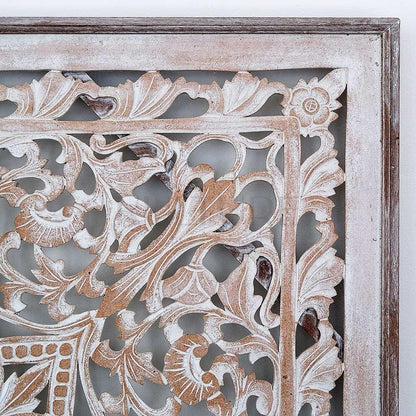 king size mandala bed headboard raflessia antic wash bali design hand carved hand made decorative house furniture wood material decorative wall panels decorative wood panels decorative panel board balinese wall art