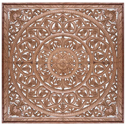 king size mandala bed headboard sidemen natural wash bali design hand carved hand made decorative house furniture wood material decorative wall panels decorative wood panels decorative panel board balinese wall art