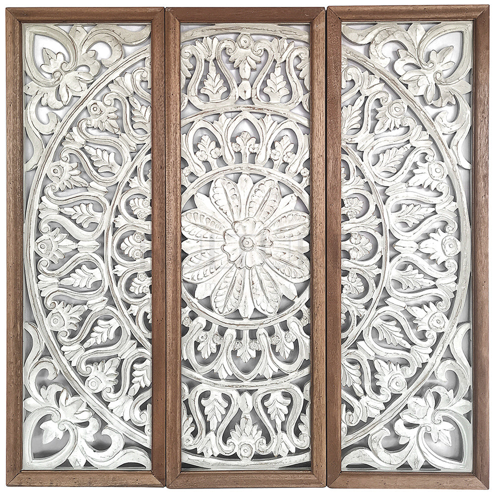 decorative panel galungan white wash bali design hand carved hand made home decorative house furniture wood material