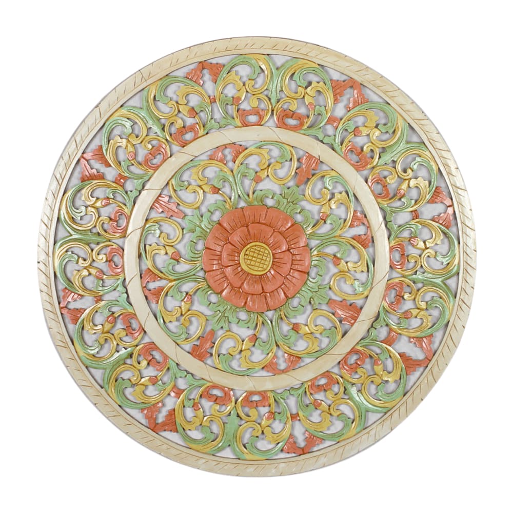 Decorative panel Mandala Wanita - Pastel Wash 80 cm