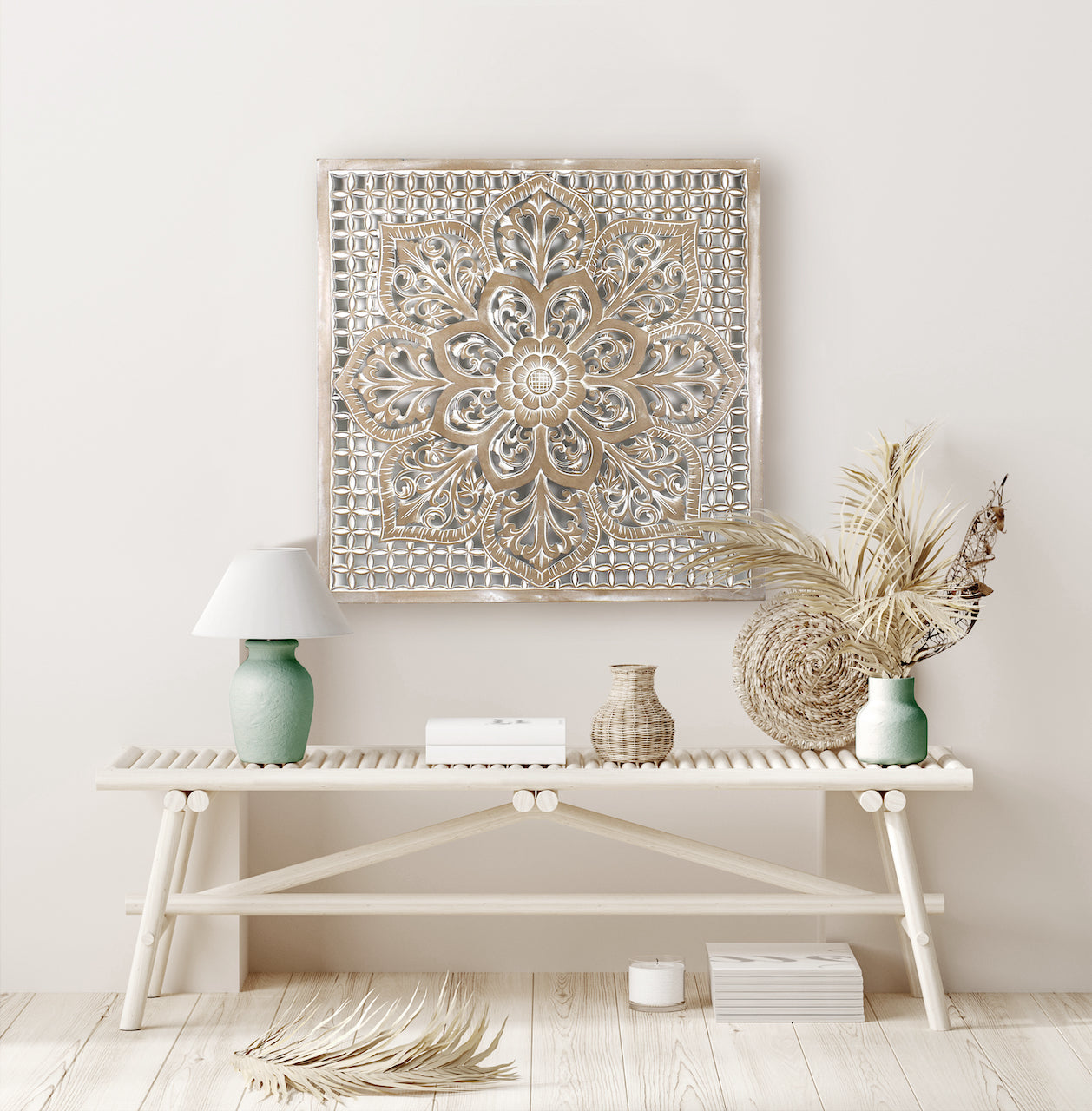 Decorative Panel "Medit" - Antic-wash - 100 cm