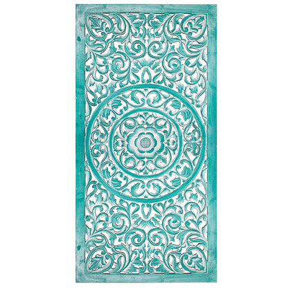 Decorative Panel Saffron green wash 100cm
