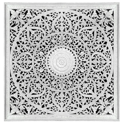 Decorative Panel "Umadewi" White - 120 cm